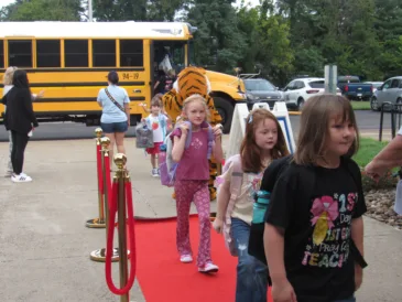 McNinch Primary School Rolls Out Red Carpet For First Day